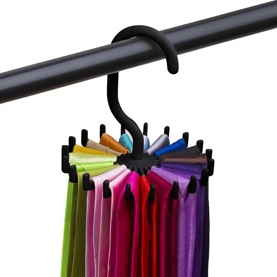 Tie Hanger, Twirl Tie Rack Holder, 20 Claw Rotating Scarf Hangers, Belt Scarves Hooks Hanger, Clothing Accessory Hanging Hook, Adjustable Tie Racks for Closet Organizer, Plastic Portable Tie Rack For Closets Tie Hanger, Twirl Tie Rack Holder, 20 Claw Rotating Scarf Hangers, Belt Scarves Hooks Hanger, Clothing Accessory Hanging Hook, Adjustable Tie Racks for Closet Organizer, Plastic Portable Tie Rack For Closets